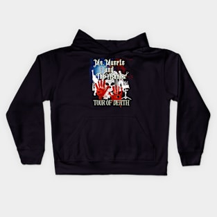 Ms.Muerte and The Bones Halloween Horror Band Kids Hoodie